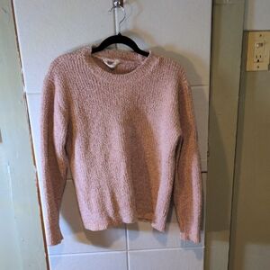 Time and Tru Soft Pink Crew Neck Sweater